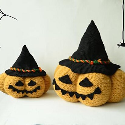 Jack O Lantern Crochet Pattern Set