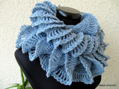 Double Ruffle Scarf Tutorial