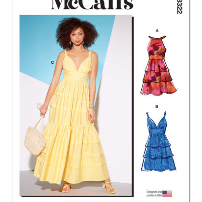 McCall's Misses' Dresses M8322 - Sewing Pattern