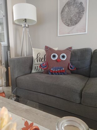 Owl Pillow Cover