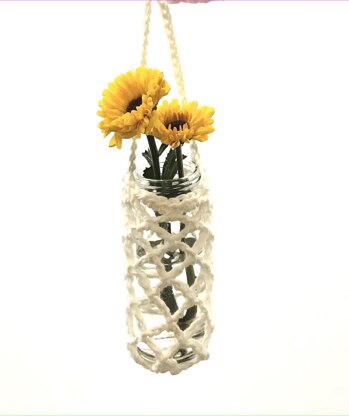 Plant Prop Recycled Spice Jar Hanging Vase