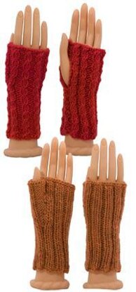 Fingerless Gloves Two Ways