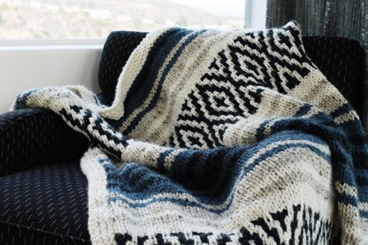 Mexican Blanket Knitting pattern by Two of Wands LoveCrafts