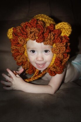 Mighty Little Lion Bonnet Pattern