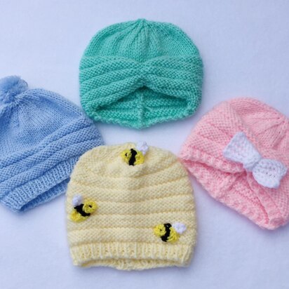 Buzzing Baby Hats