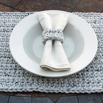 Chunky Placemat & Napkin Ring 2014