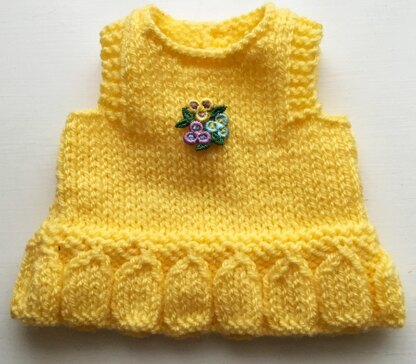 32cm Doll Spring Dress Set