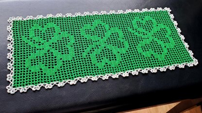 Shamrock Table Runner