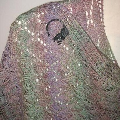 Simply Leaves Shawl - knitting pattern