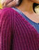 Rhea Ribbed Cardigan in Fable Brushed Aran - Downloadable PDF