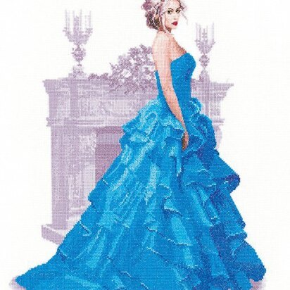 Heritage Isla Cross Stitch Aida Kit - 32cm x 40.5cm