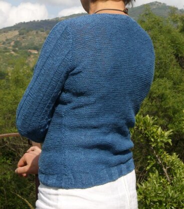 VINZERIA NOBLE, jumper in linen/cotton or cotton