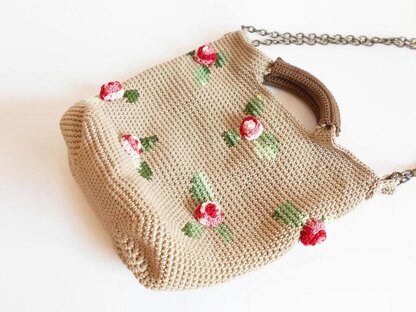 3D Roses Bag