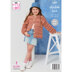 Sweater and Cardigan Knitted in King Cole Jamboree DK - P6349