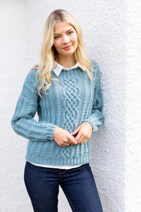 Jumper in Rico Creative Soft Wool Aran - R2010 - Downloadable PDF