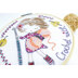 Un Chat Dans L'Aiguille When Salome Crochets Embroidery Kit - Sold Without Hoop