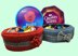 Christmas chocolate tub covers, Quality Street / Roses