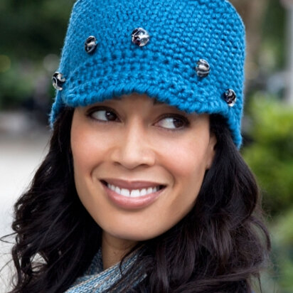 Visor Hat in Caron Simply Soft - Downloadable PDF