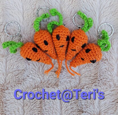 Carrot Keychains