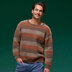 Matt Pop Stripe Jumper in West Yorkshire Spinners ColourLab - DBP0150 - Downloadable PDF