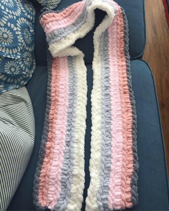 Easy Ribbed Scarf