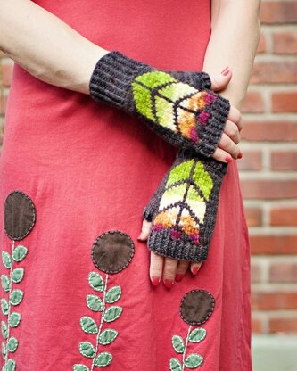 Prairie Glass Mitts