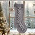 Cable Christmas Stocking