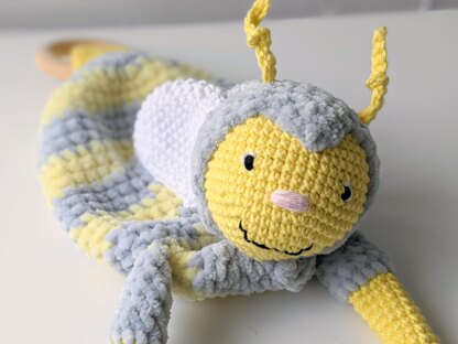 Bee Comforter and Teether, Bee Lovey