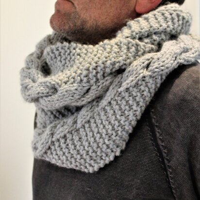 Mens Storm Cable Cowl