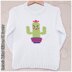 Intarsia - Smirking Cactus - Chart Only