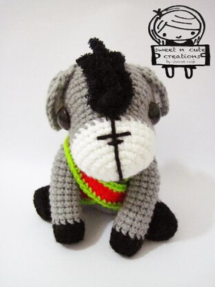 Amigurumi Deleanah the Donkey