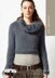 Cropped Yoke Sweater