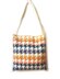 Colorful Houndstooth Tapestry Crochet Bag Pattern