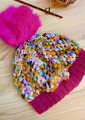 Puff Stitch Beanie