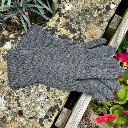 1949 Picot Edged Women's Gloves Knitting Pattern - Vintage Knitting Pattern