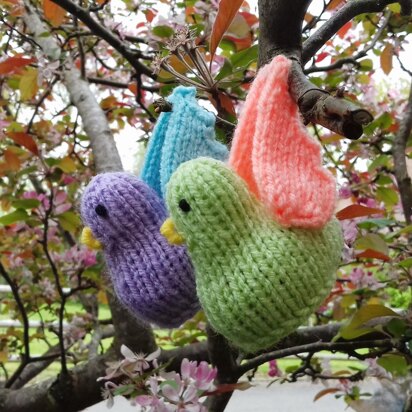 Flying Springtime Birds - Creme Egg Covers