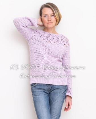 Berries Yoke Sweater / Top