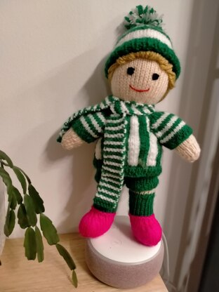 Football Crazy Doll for super fans of all ages