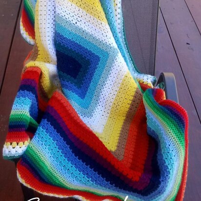 Squared Afghan