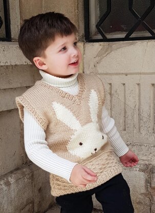 Bunny in Basket Vest