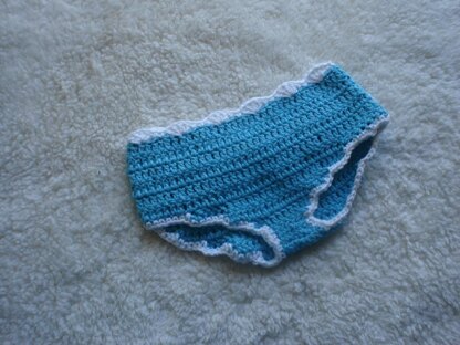 Ocean Waves Diaper Cover