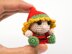 Mini Female Christmas Elf Crochet Pattern