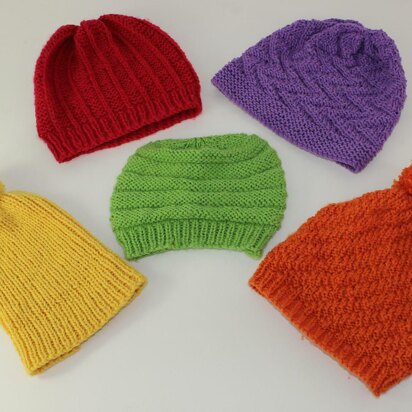 5 Easy Baby Beanies Circular