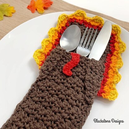 Turkey Belly Flatware Holder