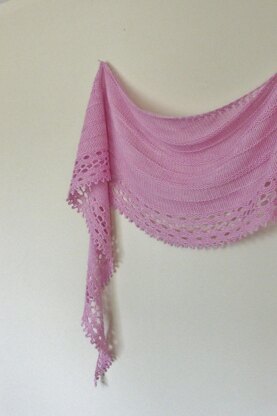 Eyelet Breeze Shawl