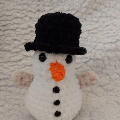 Fluffy Snowman