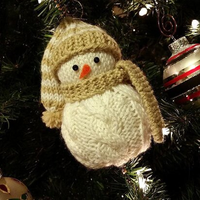 Brady the Snowman Ornament