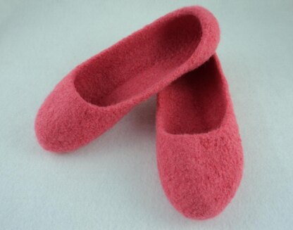 Ladies Ballet Felted Slipper