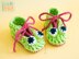 Crazy Eyes Frog Booties