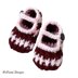 Stripy Ribbed Baby Shoes